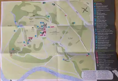 Map of Dinefwr Estate
