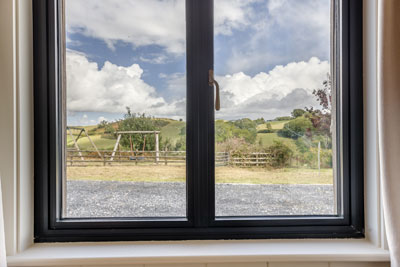 Bedroom window view