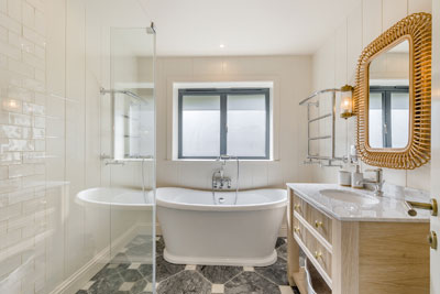 Main family bathroom view